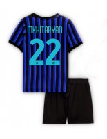 Inter Milan Henrikh Mkhitaryan #22 Hjemmedraktsett Barn 2025-26 Korte ermer (+ bukser)